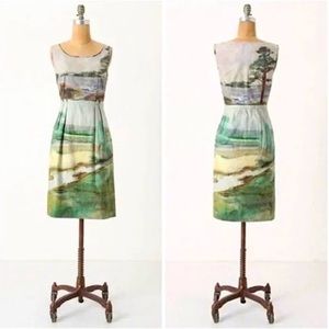 Anthropologie painting dress